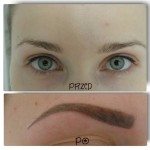 Makijaż permanentny - brwi metodą cieniowania